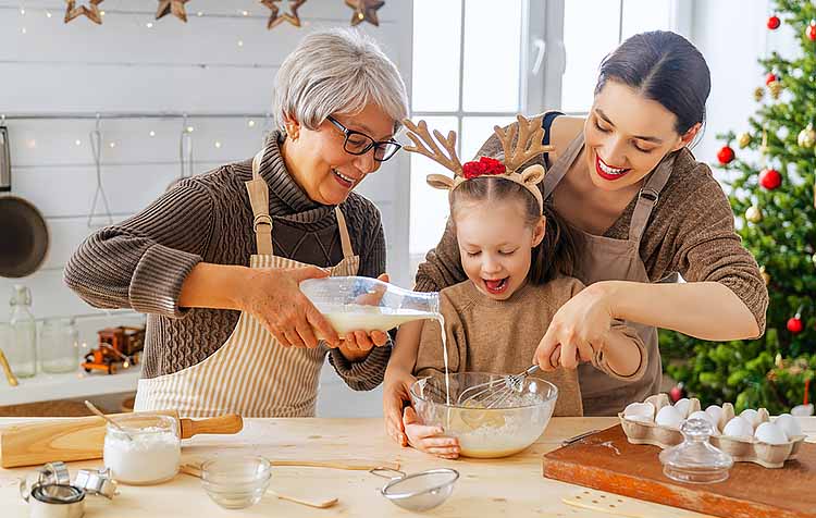 Couple looking at laptop