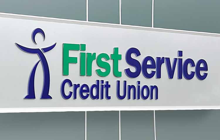 First Service Logo Sign